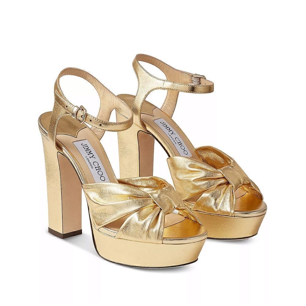 Jimmy Choo
Women's Heloise 120 Platform High Heel Sandals